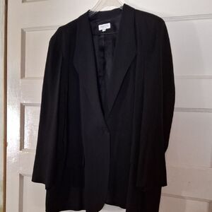 Classic Black Blazer by Tamotsu